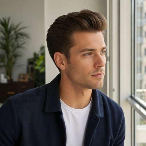 Low-Volume Pompadour hairstyle preview
