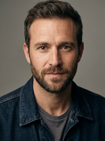 AI-generated modern urban actor headshot