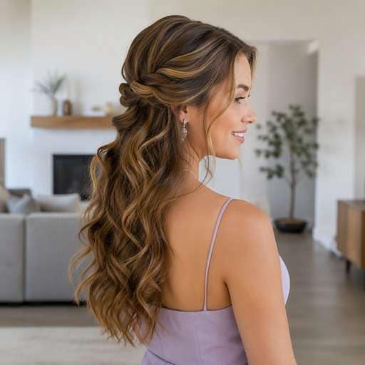 Twisted Half-Up Hairstyle hairstyle photo preview