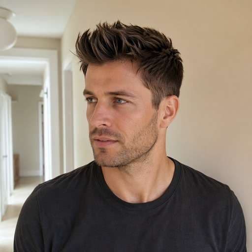 Textured Quiff hairstyle preview