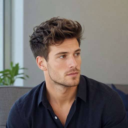 Messy Quiff hairstyle preview