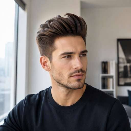 High Quiff hairstyle preview