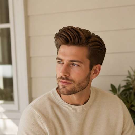 Side-Swept Quiff hairstyle preview