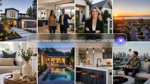 Real estate social media post ideas trend research in Media.io Viral Studio