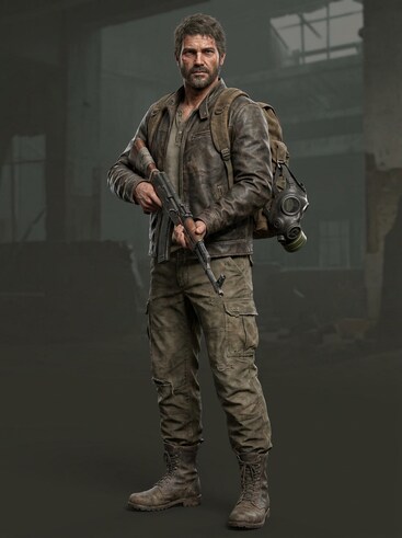 Post-apocalyptic survivor realistic 3D model