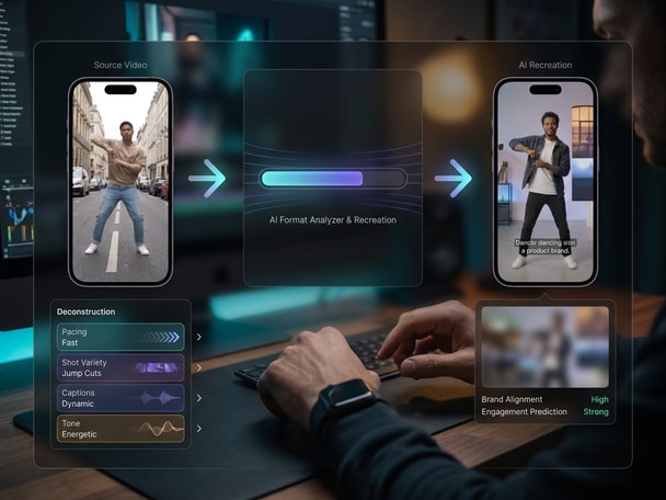 Analyze and understand viral video formats