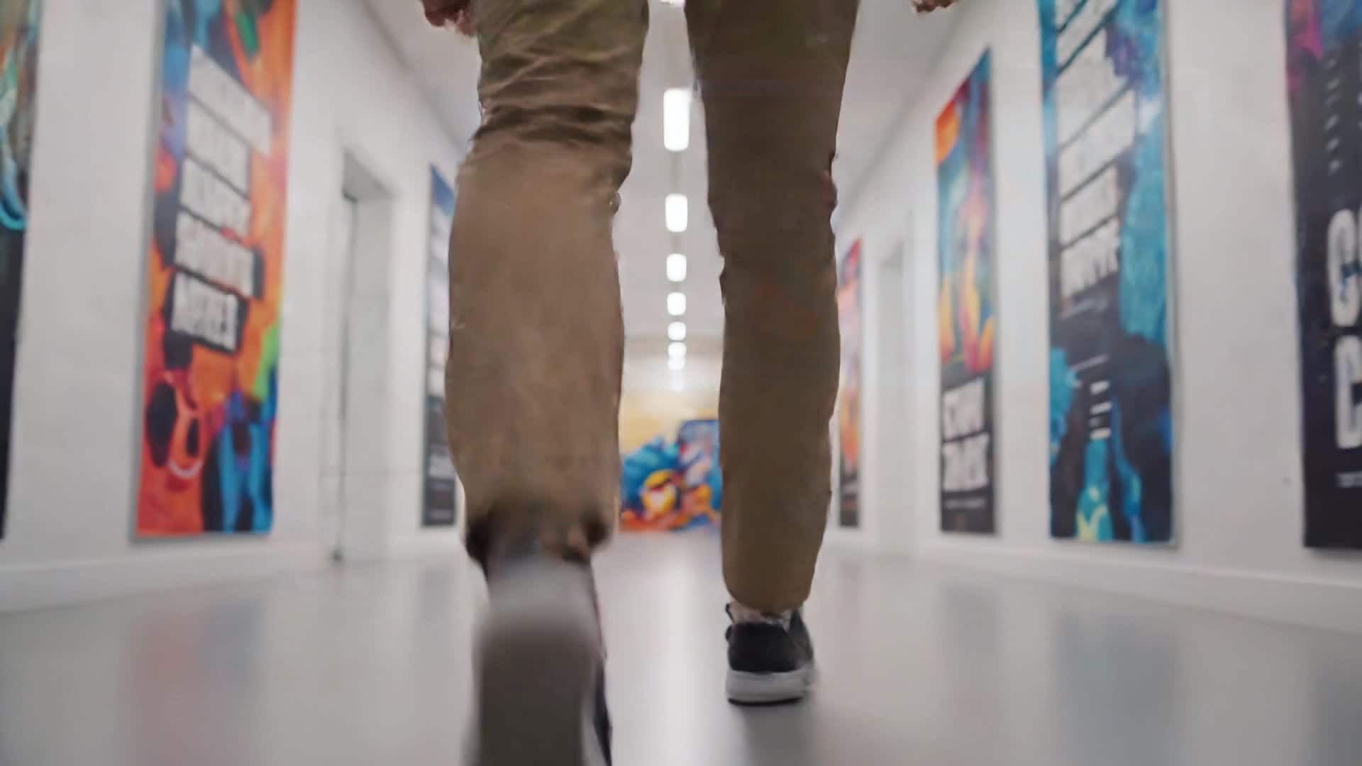 AI-generated hiring video from staff images