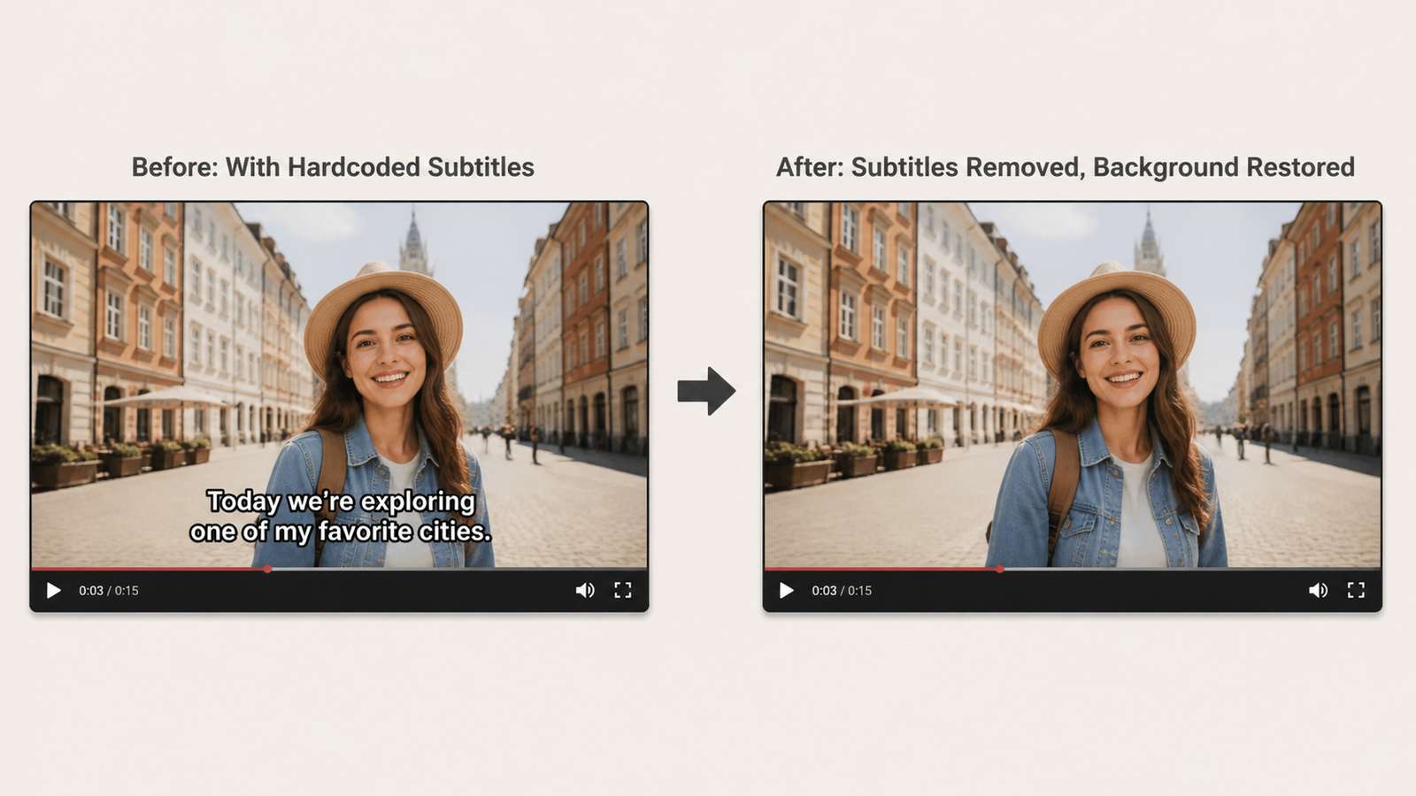 Cómo eliminar subtítulos de un vídeo: empiece identificando el tipo