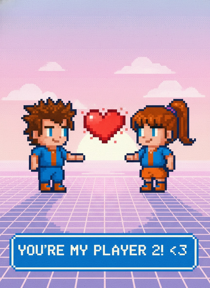 Retro Pixel Art Game