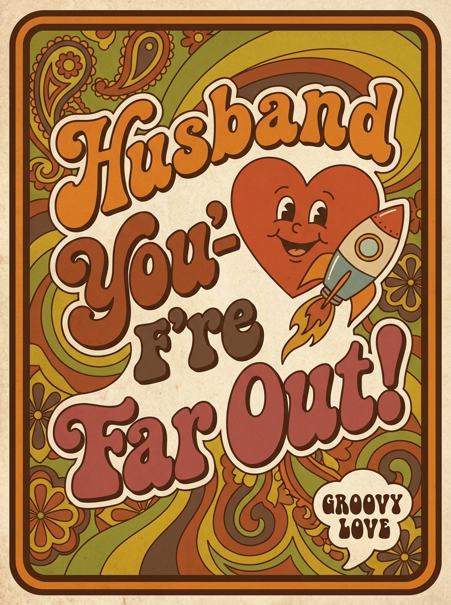 Retro Valentine Card