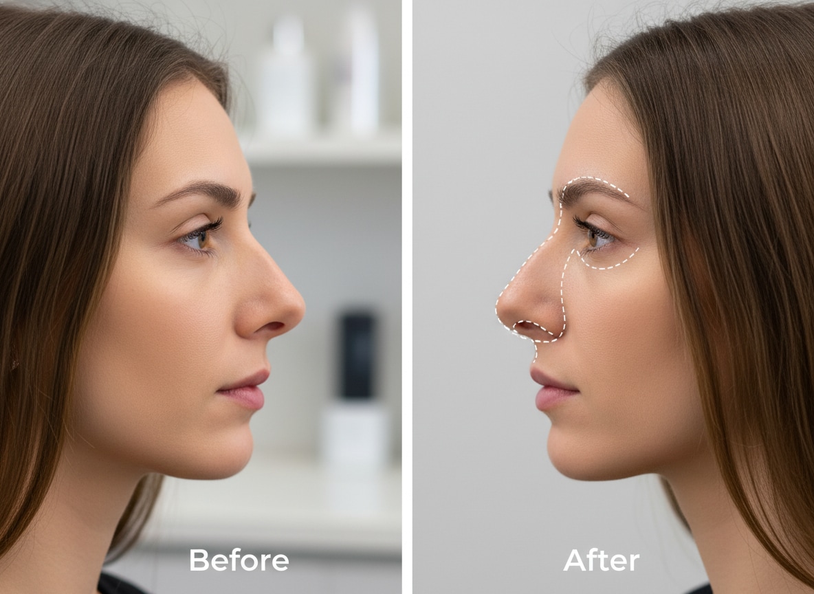 AI nose analyzer for rhinoplasty preparation