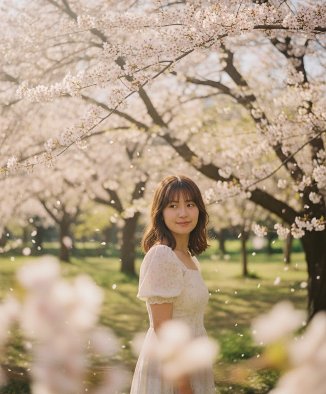 Sakura 35mm Film Portrait 15