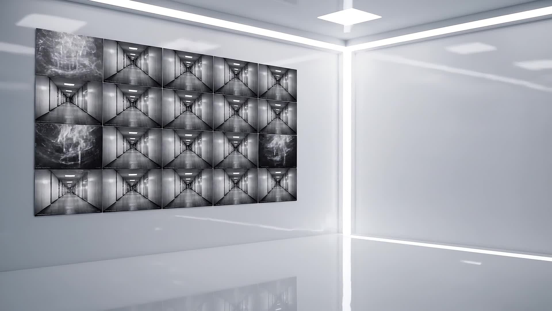 AI-animated haunted portrait