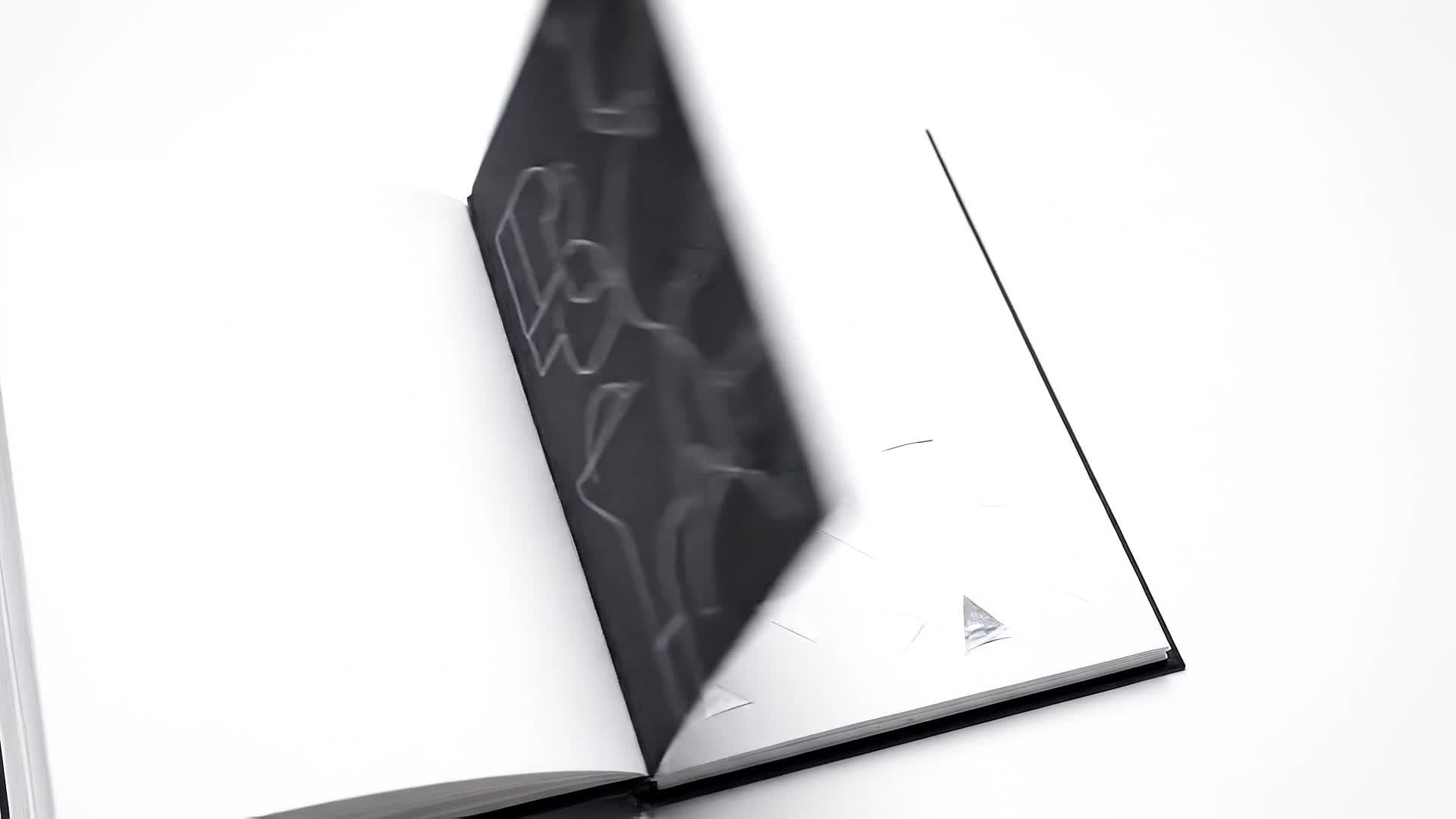 AI transforming photo into scrapbook animation