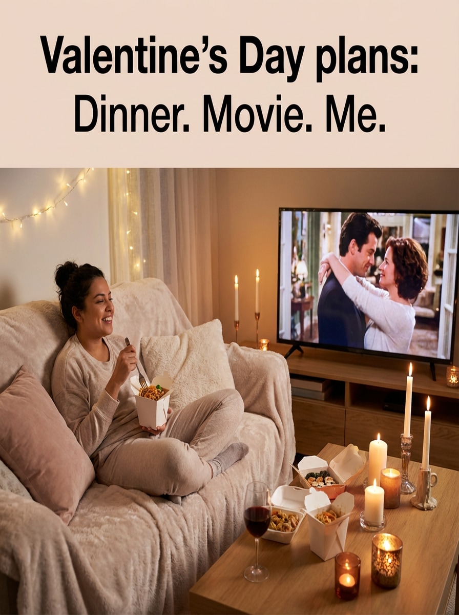 Self Date Valentine Meme