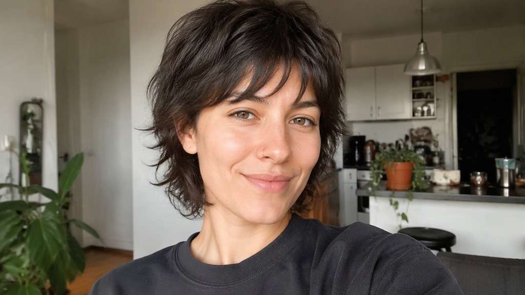 Short Shag Cut hairstyle