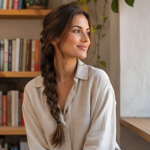 Left-Side Braid hairstyle photo preview