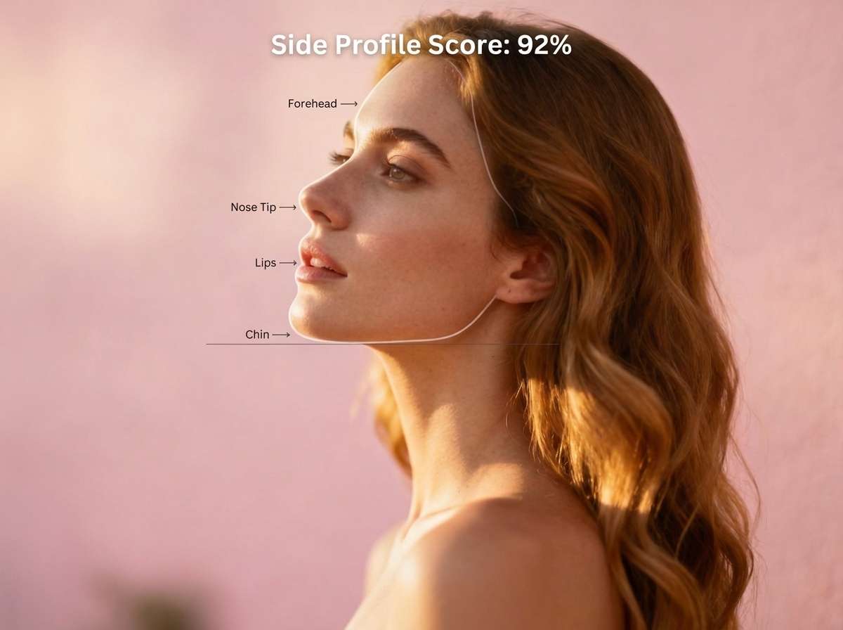 ai generated image for side profile test