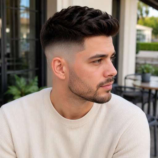 Mid Skin Fade hairstyle preview