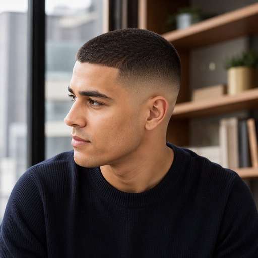 Skin Fade With Buzzed Crown hairstyle preview