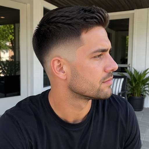 Softly Blended Skin Fade hairstyle preview