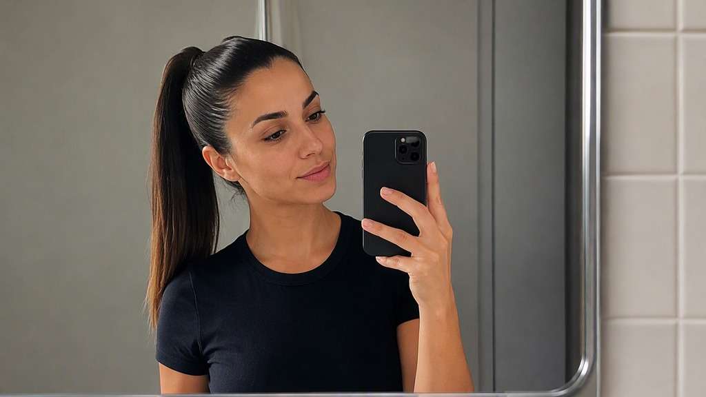 Sleek High Ponytail hairstyle