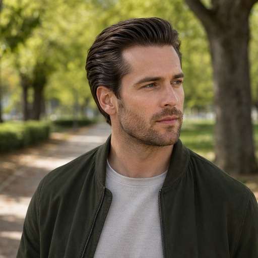 Classic Slick Back hairstyle preview