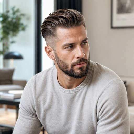 Slick Back Undercut hairstyle preview