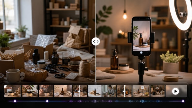 Analyzing small business TikTok format structure and creative patterns