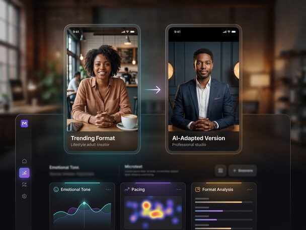 Visual AI format analysis