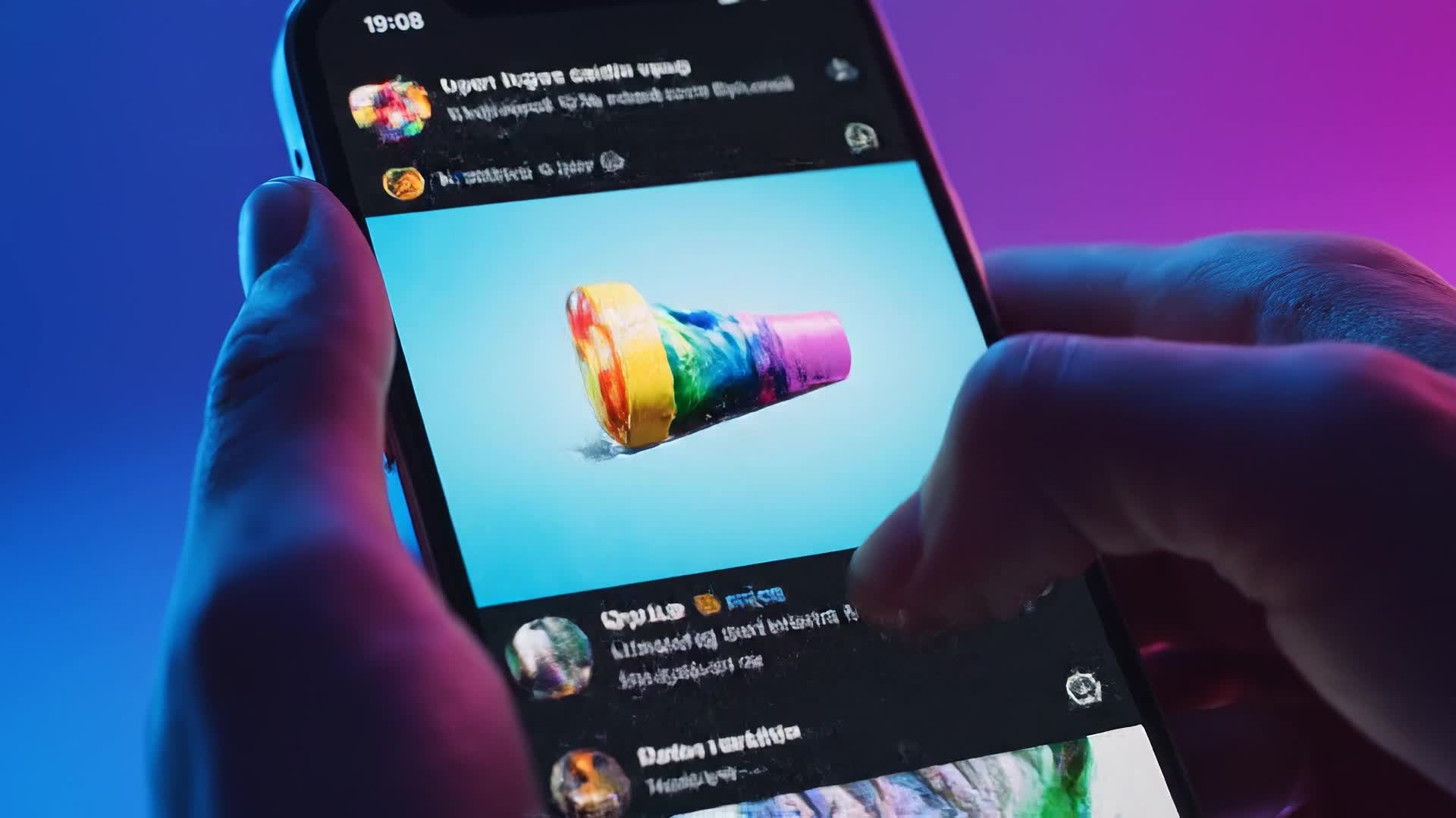 AI turning image into social media video