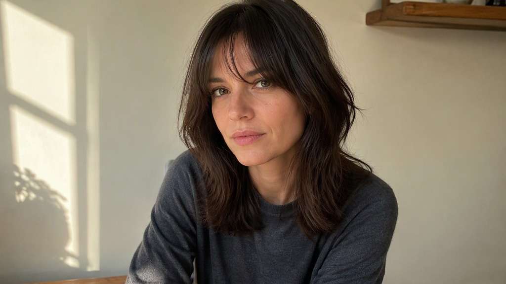 Soft Shag for Straight Hair hairstyle