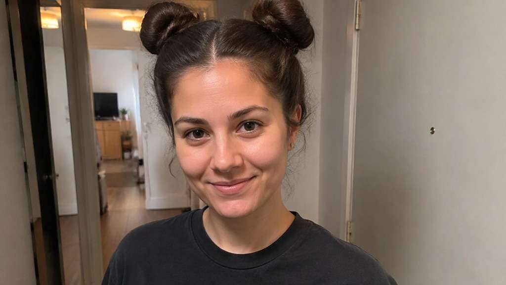 Classic High Space Buns hairstyle