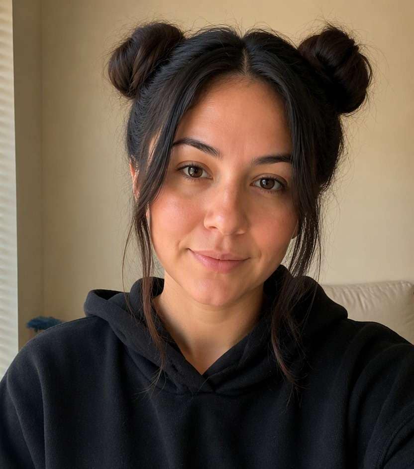 Classic High Space Buns hairstyle preview
