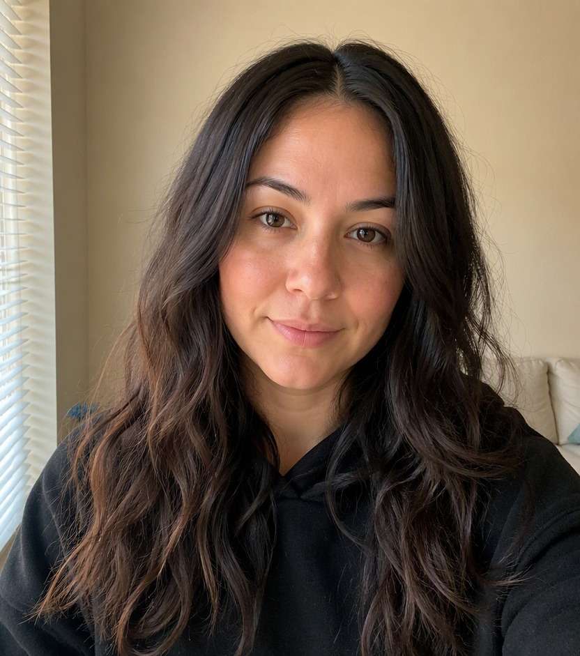 Original hairstyle before editing