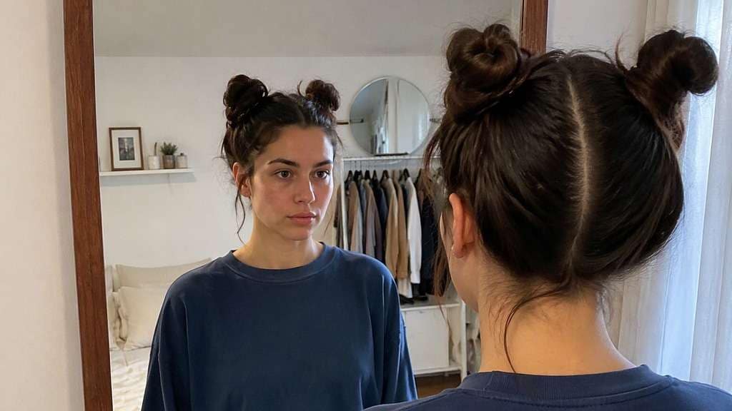 Mini Space Buns hairstyle