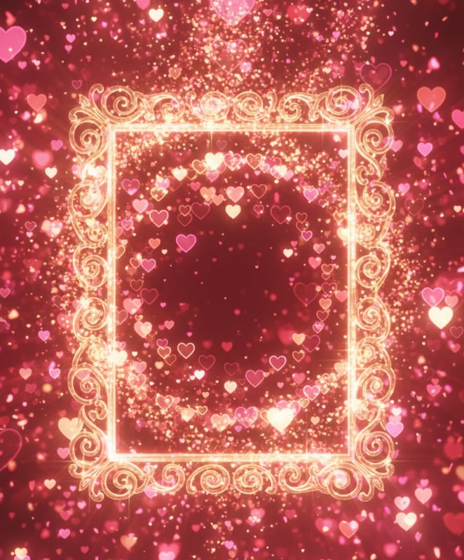 Sparkle Love Frame