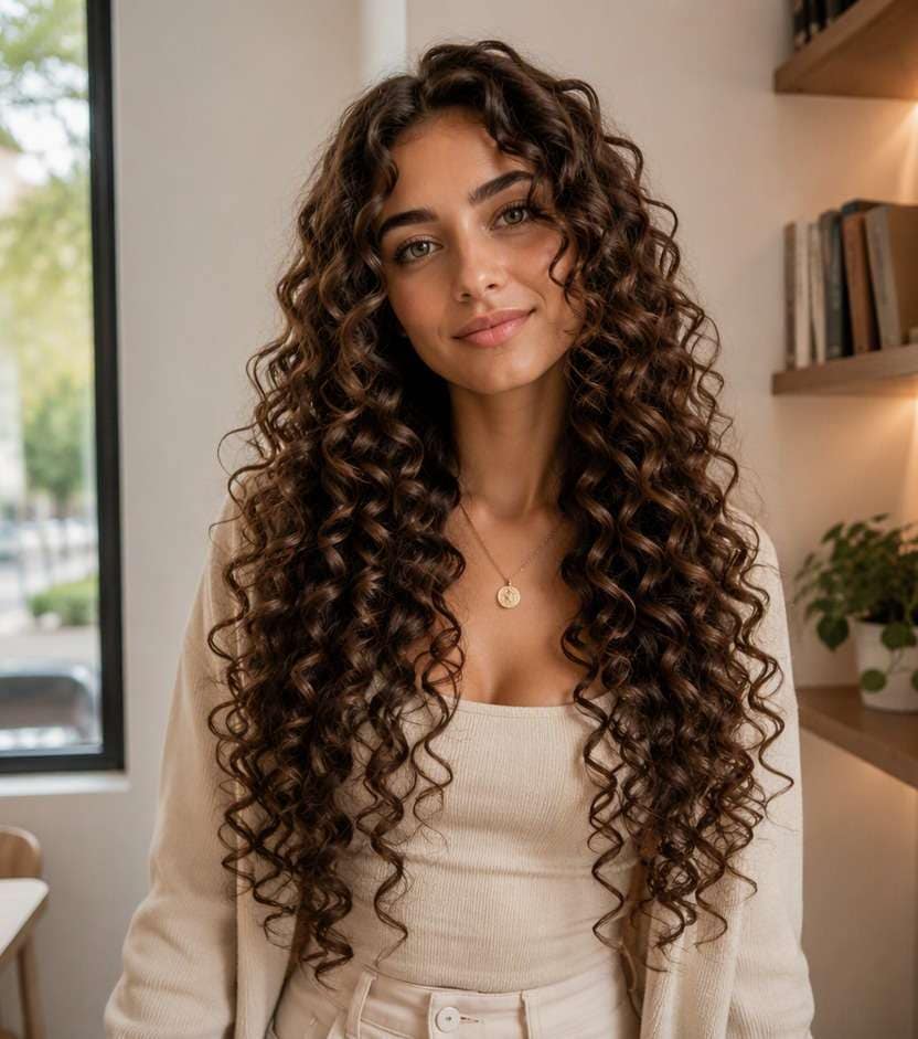 Long Spiral Ringlets hairstyle preview