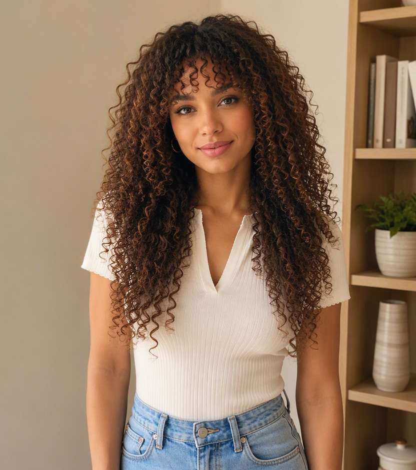Full Spiral Curl Volume hairstyle preview