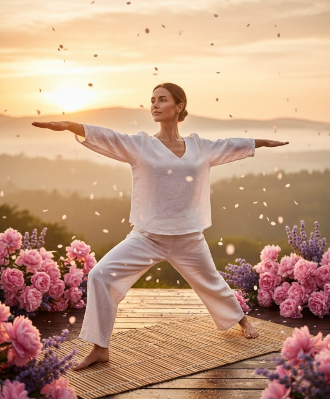 Spring Yoga Sunrise Wellness 13