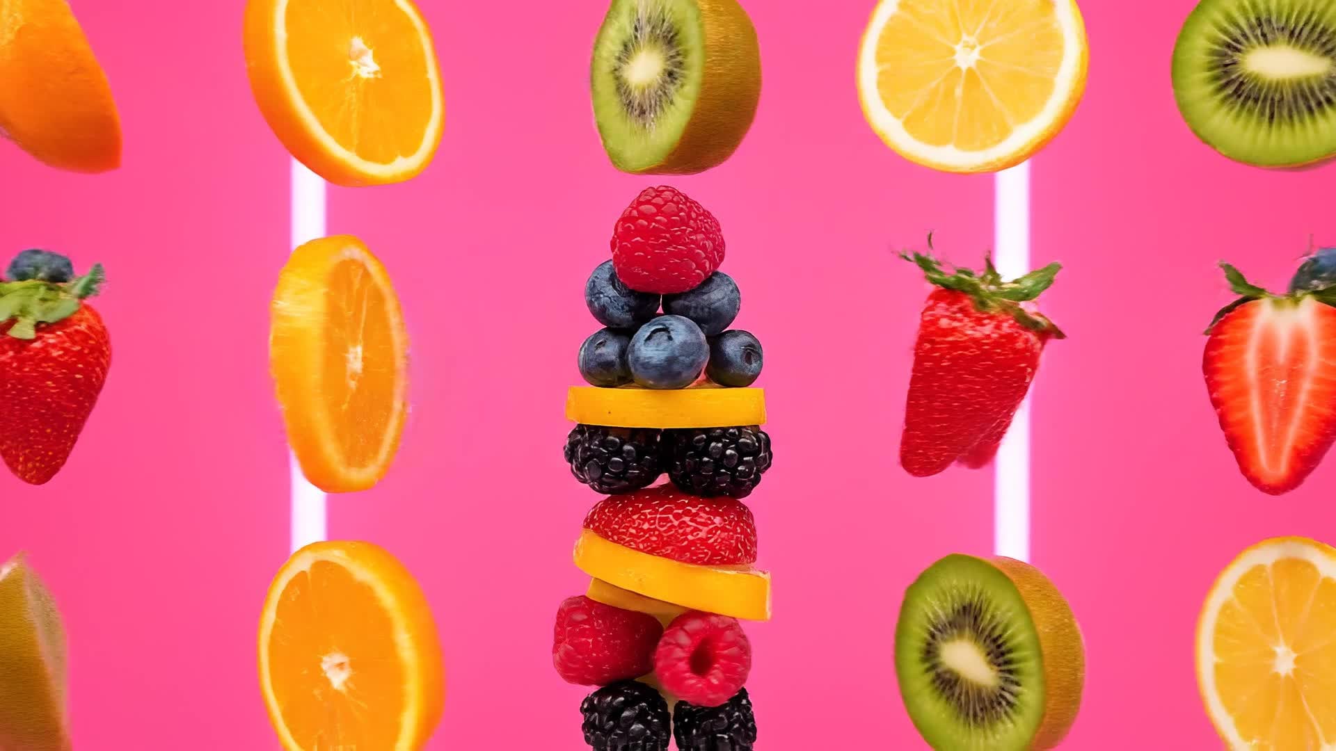 AI generated stop motion animation