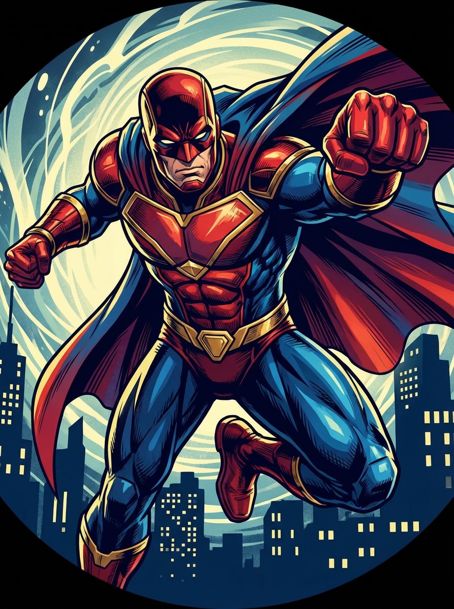 superhero marvel style avatar