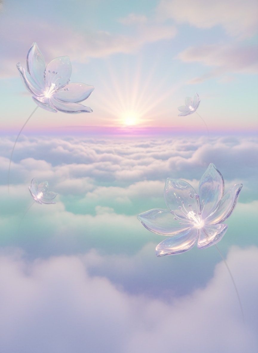 Surreal Dreamy Pastel Clouds