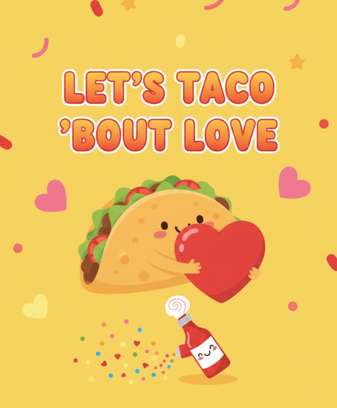 Taco Valentine Funny