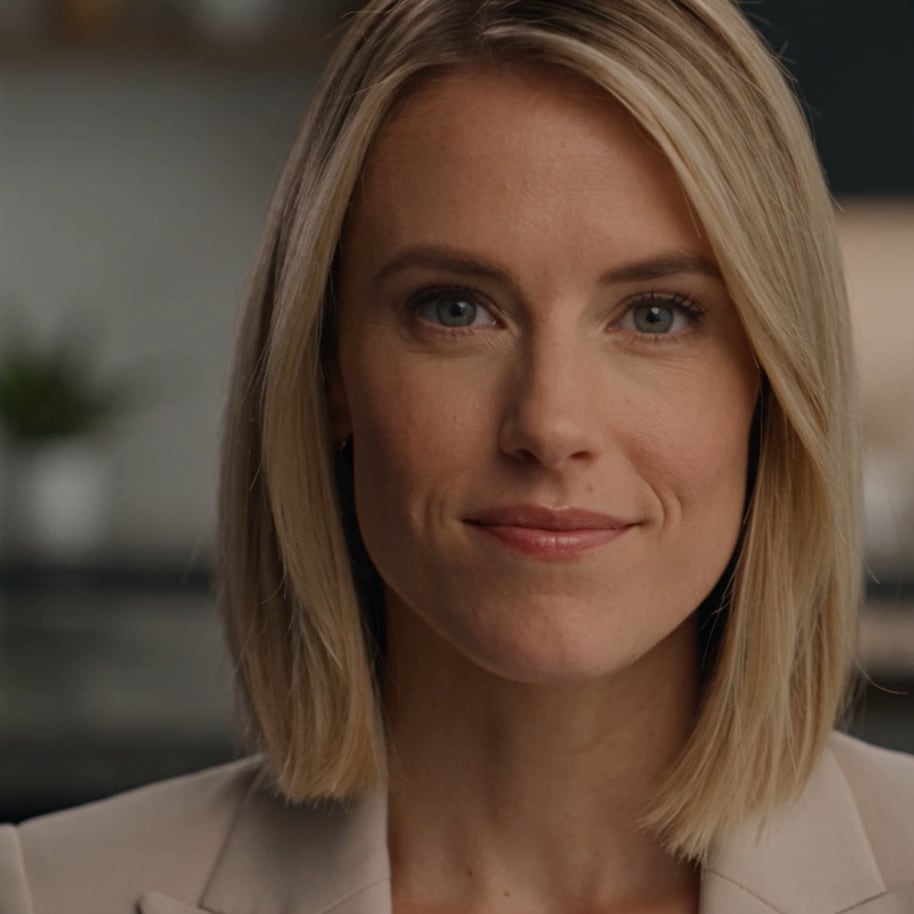 Portrait image used to create an AI talking video