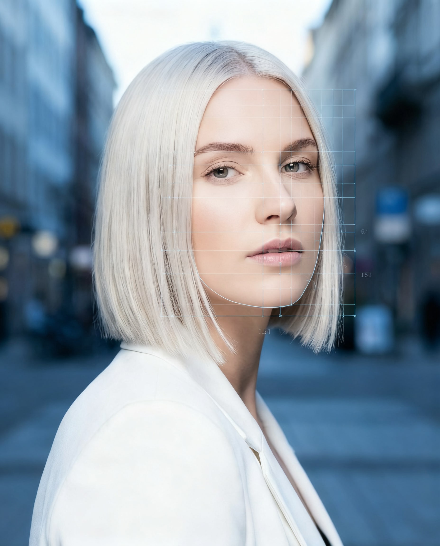 Technical Grid Overlay