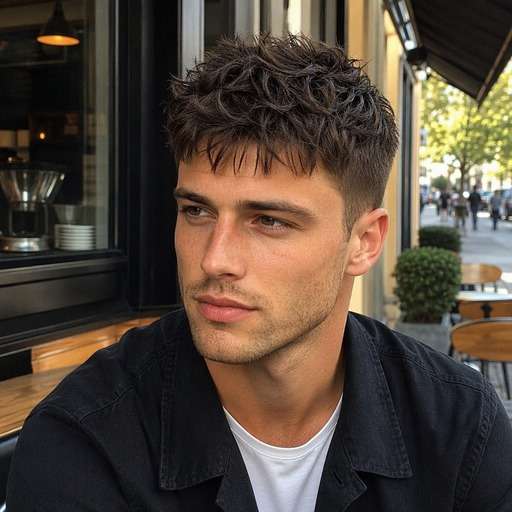 Choppy Textured Crop hairstyle preview