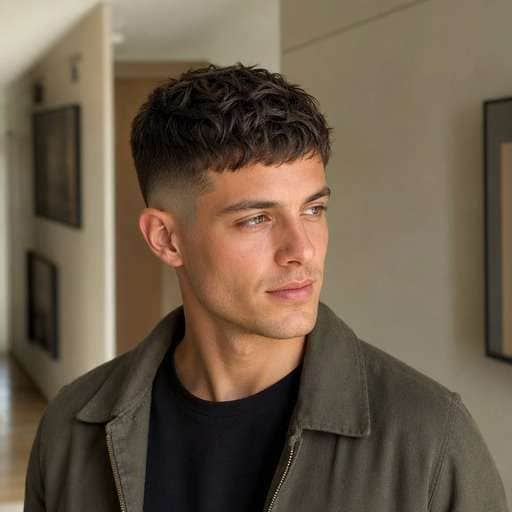 Textured Crop Low Fade hairstyle preview