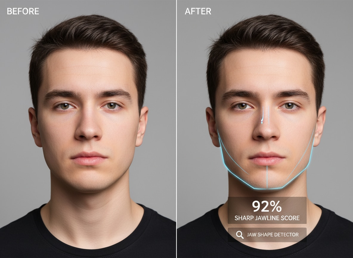 AI Jawline Analyzer: Discover Your Jaw Shape & Score Instantly