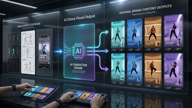 Recreate TikTok trending dance videos with AI tools